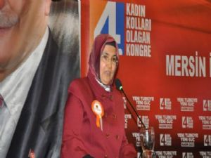 AK Parti Mersin İl Kadın Kolları Başkanlığı'na Mehri Bilgen seçildi